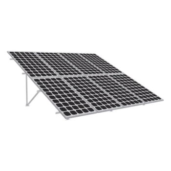 Montaje para Panel Solar, Riel de 2200mm para Módulos con Espesor de 35mm, Velocidad de Viento Máx. 136km/h