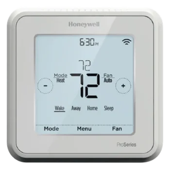 Termostato Z-Wave Plus / hasta 3H/2C bomba de calor o 2H/2C convencional / batería AA o 24 Vca / app y hub Z-Wave