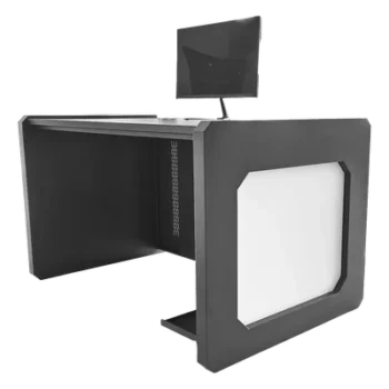 Escritorio de Monitoreo Profesional / 1300 x 750 x 800 mm / Metal de Alta Resistencia / Tapas Retirables / 100 kg / Gris Oxford