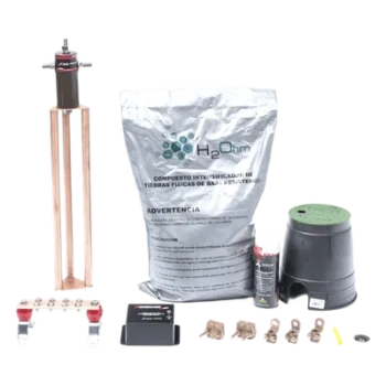 Kit de Tierra Física con Electrodo Magnetoactivo de 45 AMP Y Supresor de Picos SOHO