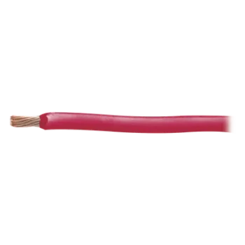Cable 8 awg color rojo,Conductor de cobre suave cableado. Aislamiento de PVC, auto extinguible. ((Venta por Metro)