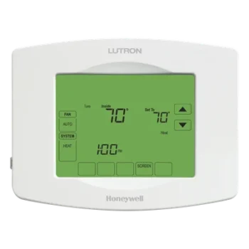 Termostato inalámbrico TouchPRO Wireless / 24 V~ / Clear Connect 431-437 MHz / Programación de 7 días / RadioRA 2 y HomeWorks QS