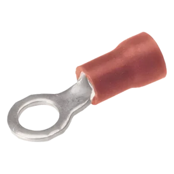 Zapata Terminal de Ojillo para Tornillo 3/4 in calibre 22-16 AWG con aislamiento de vinilo.