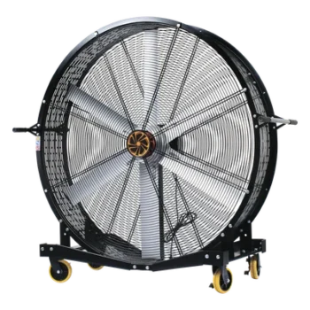 ventilador Industrial Móvil Ultra Silencioso de 2 m, Para Almacenes, Hangares, Líneas de Producción, Gimnasios