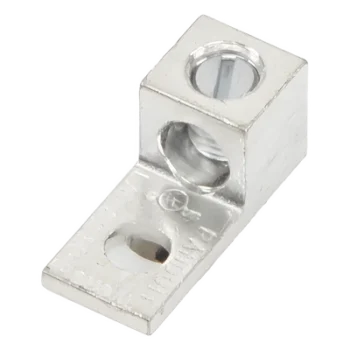 Conector Mecánico de Aluminio, de Un Orificio y Un Barril, para Cable de 14 a 2 AWG. 1 Pieza