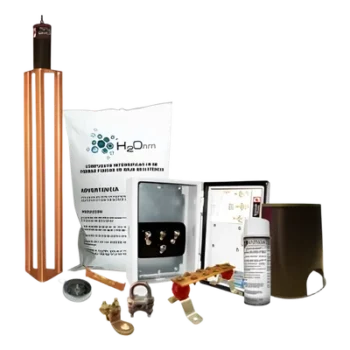 Kit de tierra física modelo TG70K con Electrodo Magnetoactivo y Accesorios de Instalación, capacidad: 70 AMP