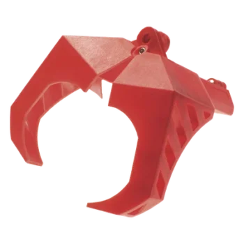 Dispositivo de Bloqueo LOTO / Válvulas de Bola / 1.5 a 2" / Mango Hasta 7.5" / Polipropileno / -20°C a 176°C