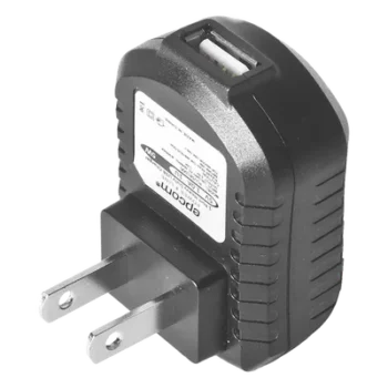 Cargador USB Profesional / 1 Puerto / 5 Vcc / 1 A / Entrada Universal 100-240 Vca / Protección Integrada