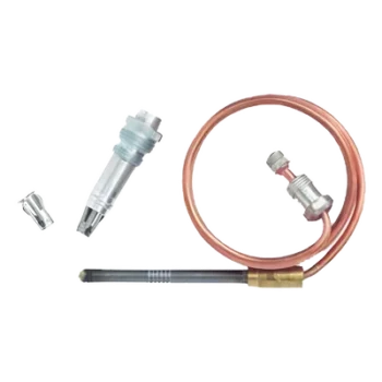 Termopar para Piloto Permanente / Salida 30 mV / Cable 1.2 m (3.9 ft) / Unión Caliente 760 °C / Conector 11/32"