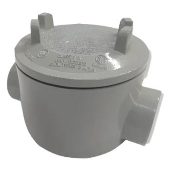 Caja con Tapa Tipo GRC de 2" (50.8 mm)/ Caja a Prueba de Explosión / Para Áreas Peligrosas / Libre de Cobre.