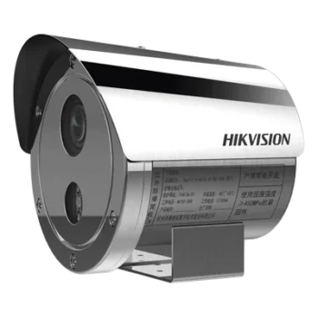 Cámara Bala IP / 4 Megapixel / Lente Motorizado 2.8 a 12 mm / Anticorrosión SUS304 / Antiexplosión ATEX-IECEx / IR 50 m (164 ft) / WDR 120 dB / IP68 / PoE