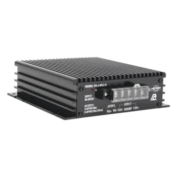 Convertidor de CD-CD Ent: 30-56 Vcc, Sal: 13.8 Vcc 24 Amp