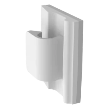 Clip de Nylon 6.6 con Adhesivo, Para Cables de Hasta 15.8 mm de Diámetro, Uso Interior, Color Natural, Paquete de 100pz