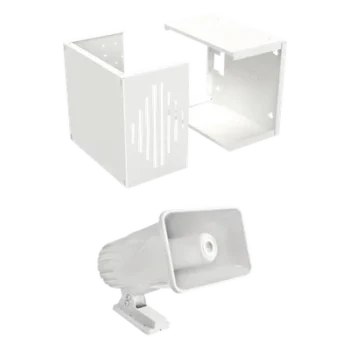 Sirena de alarma / 2 tonos / 118 dB / 30 W / 12 VCC / 7.87 x 5.87 x 9.45 in / Gabinete exterior incluido