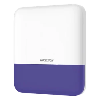 Sirena Inalámbrica con Estrobo / Exterior IP65 / 110 dB / Batería 3 Años / AES-128 / 433 MHz