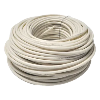 Cable para Cercas Electrificadas / Doble Aislado / Bobina 50 m (164 ft) / Calibre 22 AWG / Anti-UV / Multifilar / -10°C a 60°C