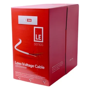 Cable para Alarma / 6 Conductores / 22 AWG / CCA / 305 m (1000 ft) / PVC Retardante / Blanco