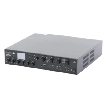 Amplificador Mezclador Matricial / 4 Zonas / 240 W por Canal / 6 Entradas / Bluetooth y USB / Grabación MP3