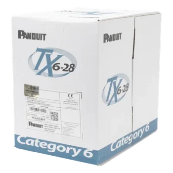Cable UTP / Cat 6 / 28 AWG / 305 m (1000 ft) / CM-LSZH / Diámetro 4.0 mm / 4 Pares / 250 MHz