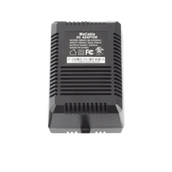 Transformador de 24 VCA / 2.5 A / 60 VA / PTZ TURBOHD e IP / Interior