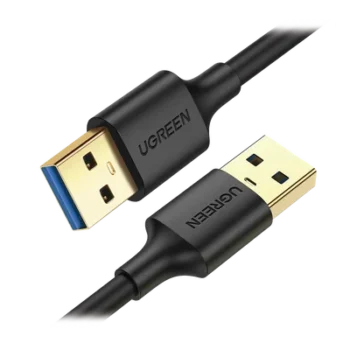 Cable USB-A 3.0 / Macho a Macho / 5 Gbps / 1 Metro (3.3 ft) / Núcleo Cobre Estañado / Blindaje Múltiple / Plug & Play
