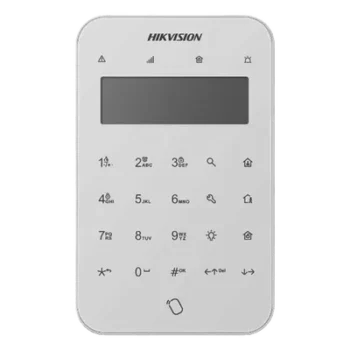 Teclado Inalámbrico / Pantalla Táctil LCD / Armado y Desarmado / Control de Relevadores / AES-128 / 433 MHz