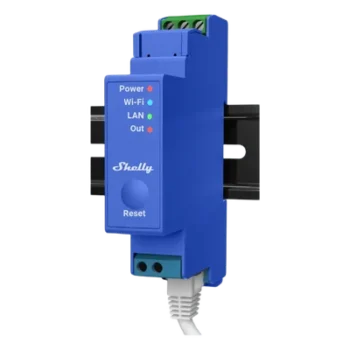 Relevador Inteligente / 1 Canal / Contacto Seco / Wi-Fi, Bluetooth y Ethernet / 16 A / Riel DIN / -20°C a +40°C