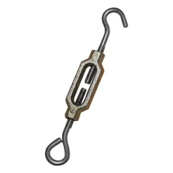Tensor para Cerca Eléctrica / Resistencia 70 kg / Resistencia Eléctrica 0.4 Ohm / Acabado Tropicalizado / Gancho Calibre 10 / Cuerda UNC Cromo Duro