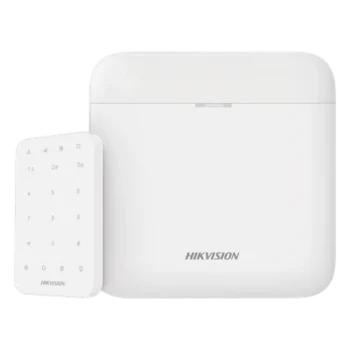 Kit de Alarma Inalámbrica / 48 Zonas Expandibles / Wi-Fi 2.4 GHz / Batería de Respaldo 35 h / Teclado Integrado / Frecuencia 433 MHz