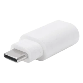 Adaptador de Conexión / Micro USB a USB-C / Compatible Panel Solar y Cámara Batería / Plástico Resistente