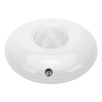 Sensor PIR de Techo / Cobertura 360° / Alcance 12 m (39.4 ft) / 172 Zonas de Detección / Montaje 2.4 a 4 m (7.9 a 13.1 ft) / Interior