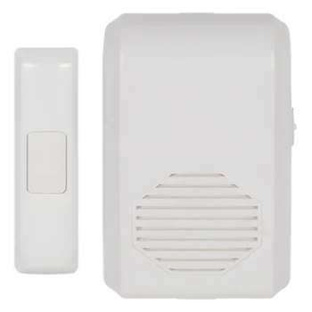 Timbre Inalámbrico / Alcance 150 m (492.1 ft) / 10 Tonos / Receptor Incluido / 120 VCA / Sin Cableado