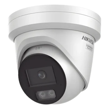Turret IP / 6 Megapixel / Lente 2.8 mm / 98 ft IR + Luz Blanca / 2 Micrófonos / IP67 NEMA 4X / WDR 130 dB / AcuSense 3.0 / AcuSeek