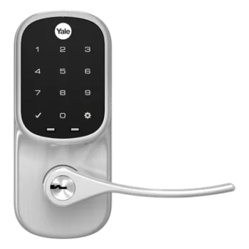 Cerradura Electrónica Autónoma / Teclado Táctil / 250 Códigos PIN / ANSI/BHMA Grado 2 / Cierre Automático 30 s / Pilas AA