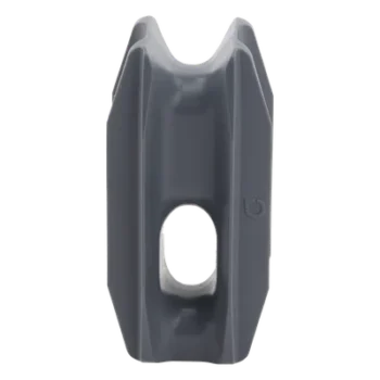 Aislador de Esquina para Cercas Eléctricas / Aislamiento 18 kV / Resistencia Mecánica 7.5-10.2 kg / Protección UV / 66 mm x 31.6 mm