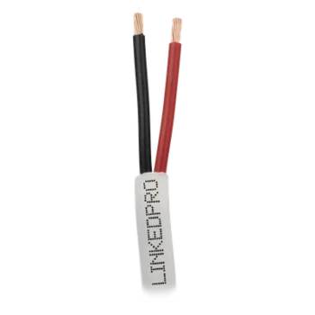 Cable para Alarma / 2x18 AWG / 305 m (1000 ft) / Clasificación CM / Cubierta PVC Blanco