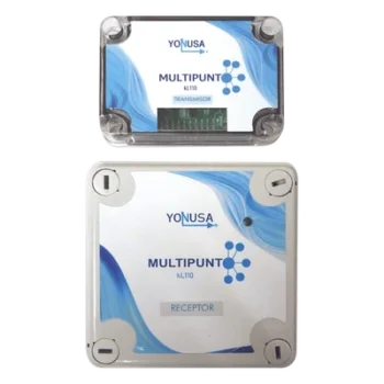 Kit Control Inalámbrico de Relés / Alcance 1 km (3280.8 ft) Linea de Vista / Multi-Punto 10 Dispositivos / Salida 16 A 250 VAC / Contacto Seco / Alimentación Solar Opcional