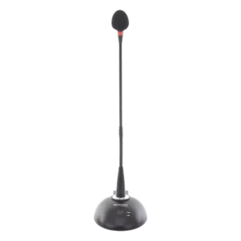 Micrófono de Escritorio Cuello de Ganso / Condensador Cardioide / Phantom +48V / Salida XLR Balanceada / Cable 8 m (26.2 ft)