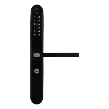 Cerradura Digital / Mecanismo de Embutir / Backset 50 mm / IP66 / 100 Huellas / 300 Accesos / Negro