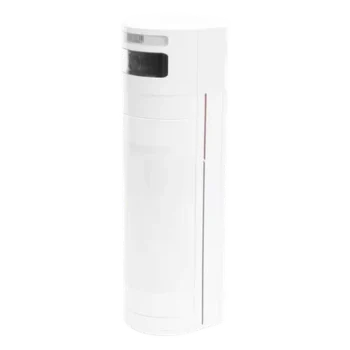 Sensor de Movimiento con Cámara IP / Detección Dual PIR + Microondas / 15 m (49.2 ft) / Ángulo Ajustable 90° a 180° / Inmunidad a Mascotas 40 kg / IP65