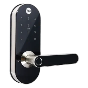 Cerradura Digital / Control Remoto / Lector de Huella y Tarjeta / Teclado Táctil / Zigbee 20 m (65.6 ft) / 250 Códigos / Backset Ajustable