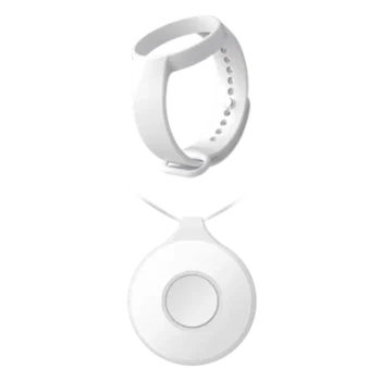 Botón de Pánico Inalámbrico Portátil / IP54 / Comunicación Bidireccional 433 MHz / Batería 35 h / 15 g / Pulsera Integrada