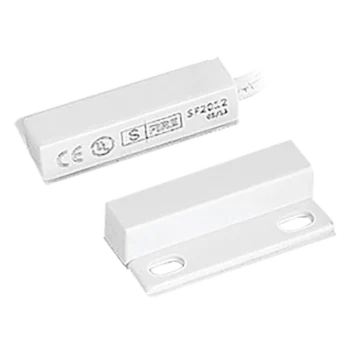 Contacto Magnético Ultra Compacto / GAP 29 mm (1.14 in) / Reed Switch NC / 12 VCC / Puertas y Ventanas