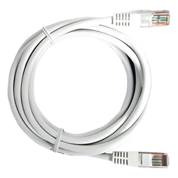 Cable de Parcheo UTP Cat5e / 0.5 Metros (1.64 Pies) / 100 Ohms / Blanco