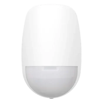 Detector PIR Inalámbrico Interior / Tipo Cortina / 15 m (49.2 ft) / Ángulo 6.3° / Comunicación Bidireccional 433 MHz / Batería 5 Años