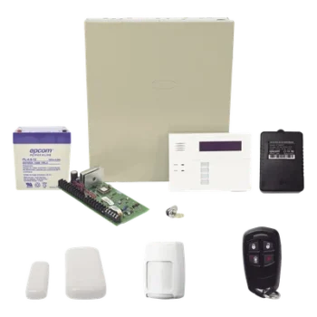 Kit de Alarma Inalámbrico / Panel 48 Zonas / Receptor RF Integrado / Alcance 60 m (196.9 ft) / Teclado 6160RF / Compatible Total Connect