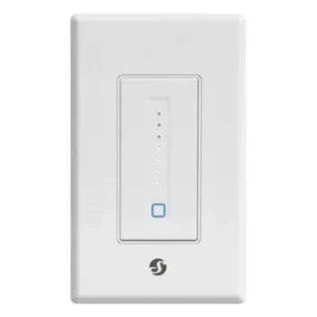 Interruptor Atenuable de Pared / Wi-Fi 2.4 GHz / 400 W Incandescente / Control Táctil / -20°C a 40°C / Compacto 104x44x39 mm