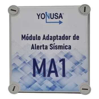 Módulo Adaptador para Alerta Sísmica / Fuente 13.5VDC 2A / Respaldo 7 Días / Entrada AC 127/220V / Conector 3.5 mm