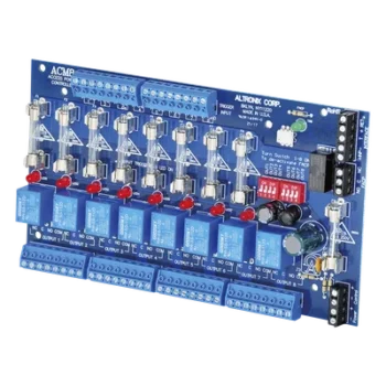 Tarjeta de Control de Acceso / 8 Entradas / 8 Salidas Protegidas / 12-24 Vcd / Contactos Secos Tipo C / Interfaz FACP