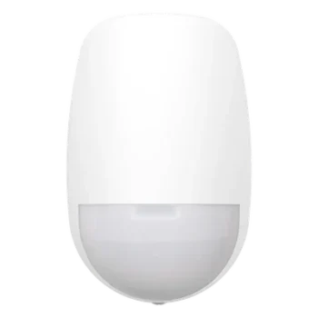 Detector PIR Inalámbrico de Doble Tecnología / Inmunidad a Mascotas hasta 24 kg / Rango 12 m (39.4 ft) / Ángulo de Cobertura 85.9° / Batería 5 Años